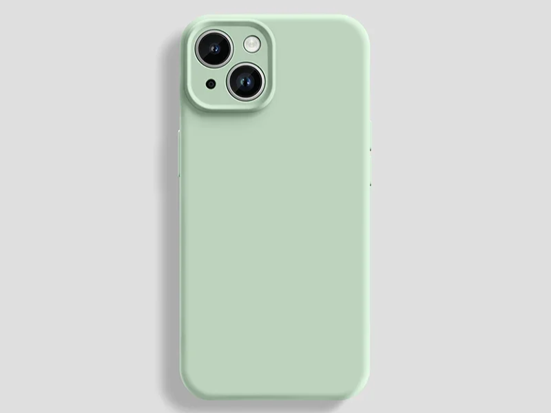 Liquid Silicone tpu Phone Case  Matte Soft Bumper Back Cover Cases