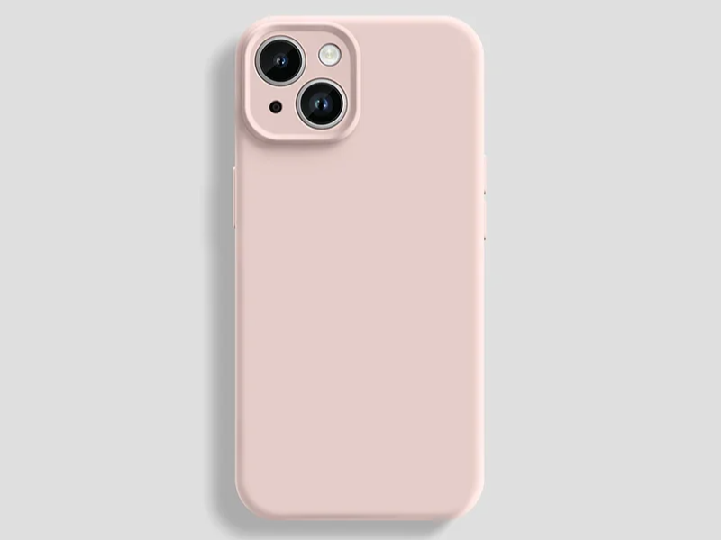 Liquid Silicone tpu Phone Case  Matte Soft Bumper Back Cover Cases