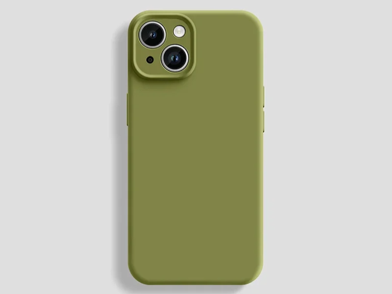 Liquid Silicone tpu Phone Case  Matte Soft Bumper Back Cover Cases