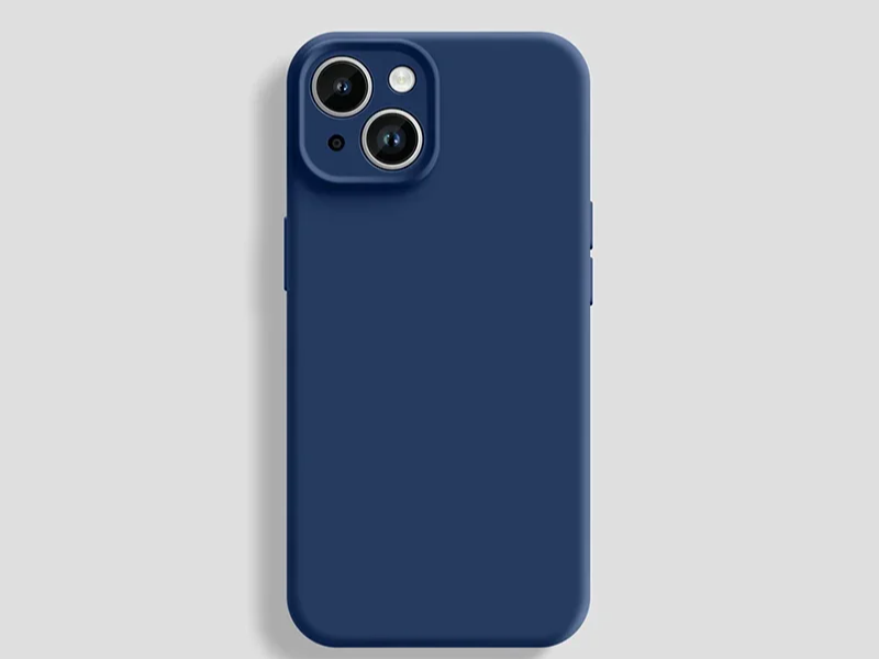 Liquid Silicone tpu Phone Case  Matte Soft Bumper Back Cover Cases