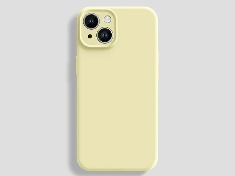 Liquid Silicone tpu Phone Case  Matte Soft Bumper Back Cover Cases