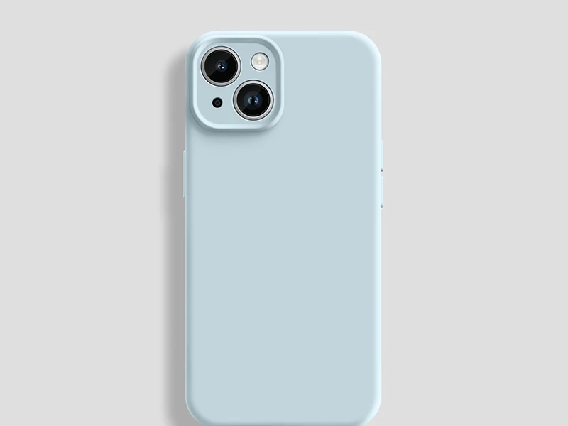 Liquid Silicone tpu Phone Case  Matte Soft Bumper Back Cover Cases