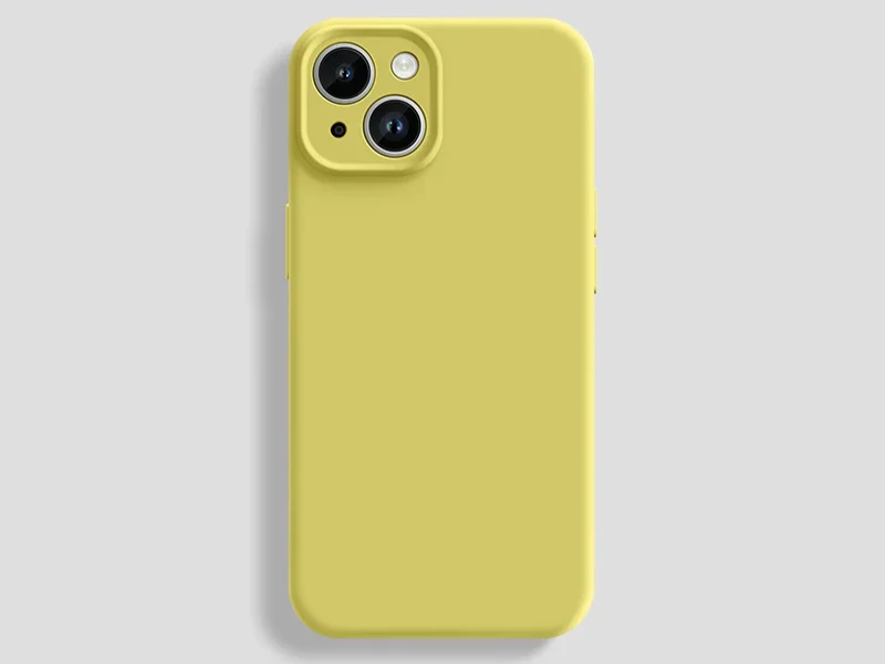 Liquid Silicone tpu Phone Case  Matte Soft Bumper Back Cover Cases