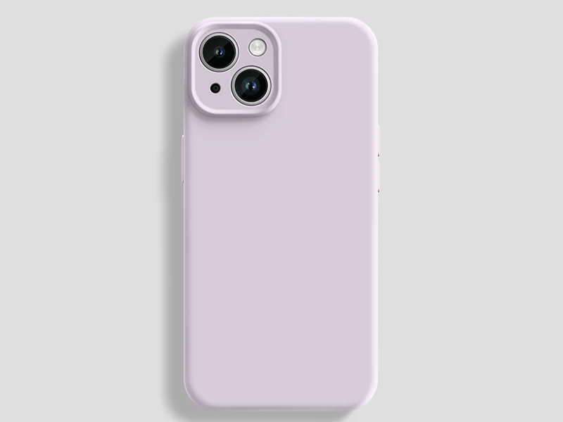Liquid Silicone tpu Phone Case  Matte Soft Bumper Back Cover Cases