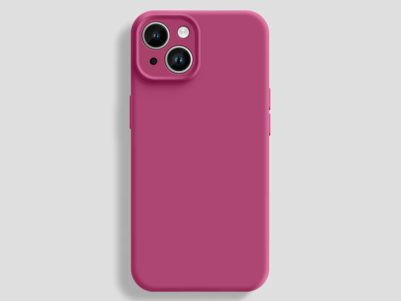 Liquid Silicone tpu Phone Case  Matte Soft Bumper Back Cover Cases